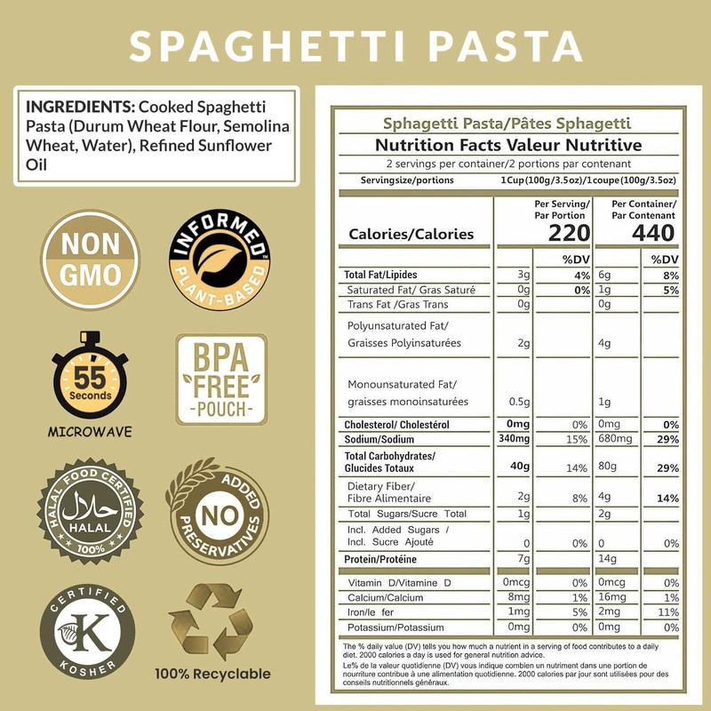 Pasta Zing Spaghetti Pasta Made with Italian Durum Wheat |