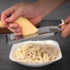 Kitchen Cheese Grater Lemon Zester Flat Handheld Grater Ergonomic Natural