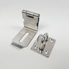 90-Degree Hasp Lock Cabinet Latch Gate Hinge Security Device 4-inch Hasp