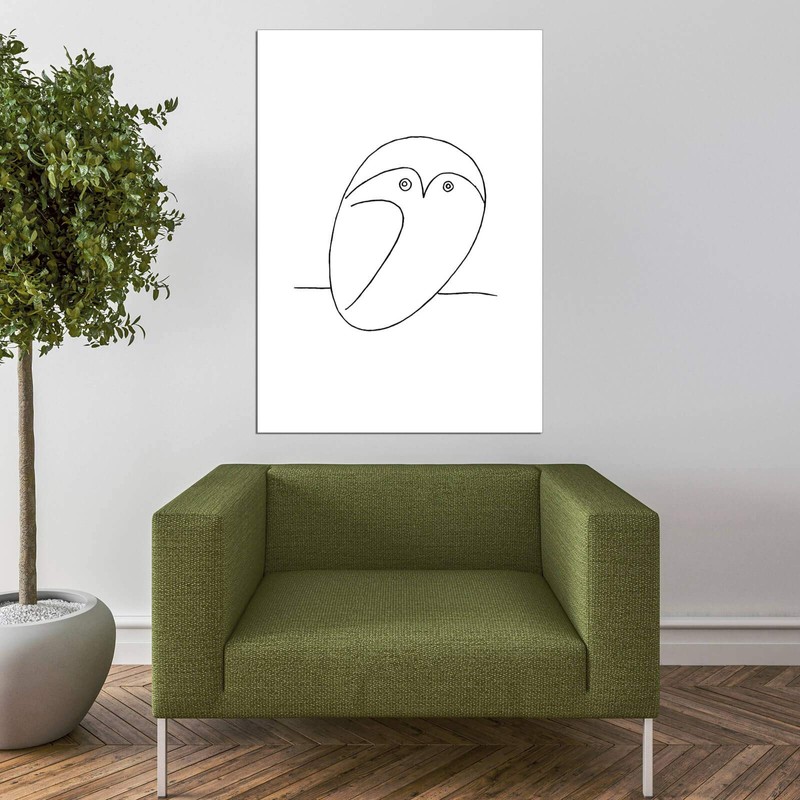 Spiffing Prints Pablo Picasso - Small Owl - Small -
