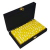 Marion Domino Double 6 Yellow with White Spots Jumbo Tournament