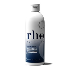 Rho Nutrition Liposomal Creatine Monohydrate - Ultra High Absorption Liquid Creatine Supplement – Promotes Lean Muscle Mass & Recovery, Supports Brain Function & Enhances Cellular Energy Production