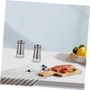 Hohopeti 2pcs Seasoning Shaker Condiment Dispenser Base for Salt Pepper