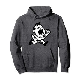 Cool Funny Caricature Character Illustration Graphic Designs Pullover Hoodie