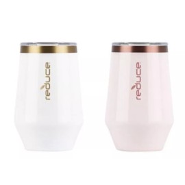 Reduce 12oz Wine Tumbler Set 12oz Vacuum Insulated with Lid 2 Pack NIB