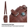 Barber Scissor Pouch Holster with Belt Hairdressing Waist Holder Case
