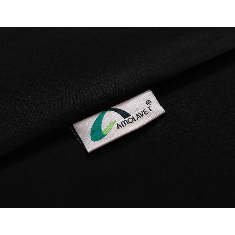 Amolavet Cushion Cover 40 x 80 cm, Black, Set of