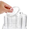 Hipiwe Set of 3 Cotton Ball and Swab Organizer with