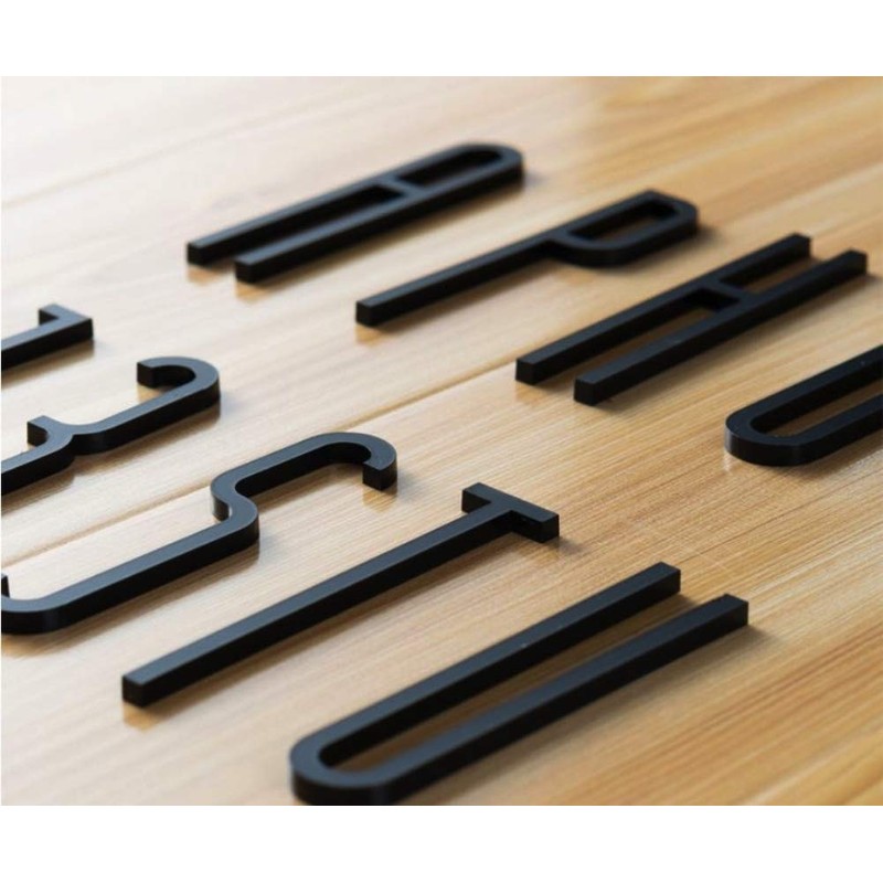 PFLife Door Numbers for House Apartment Plaque Mailbox 4 Inch