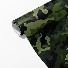 Altarho Camo Wrapping Paper Rolls for Men Kids Boys Camouflage Army Birthday Gift Wrap Sheets for Baby Shower Christmas Camping Themed Party Decoration Total 28.5sq.ft