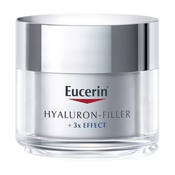 Eucerin Crema Facial de Día para Piel Seca FPS15 Eucerin Hyaluron-Filler + 3x effect de 50mL 30+ años