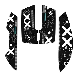 MAGIC-REFINER Attack Shark Gaming Mouse Anti-Slip Grip Tape, Compatible with Superlight Wireless pc Mouse,Sweat Resistant，Fine Feel,Cut to Fit，Cool Mouse Skins for Video Games/Office/Study(Black)