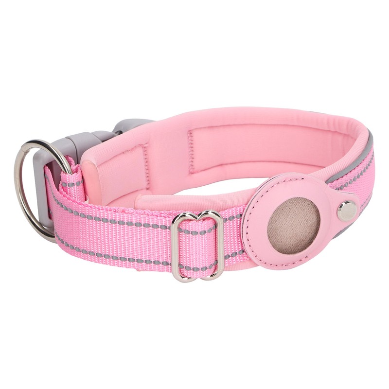 Pet Tracking Collar Locator Training Pet Collar Soft Polyester Adjustable
