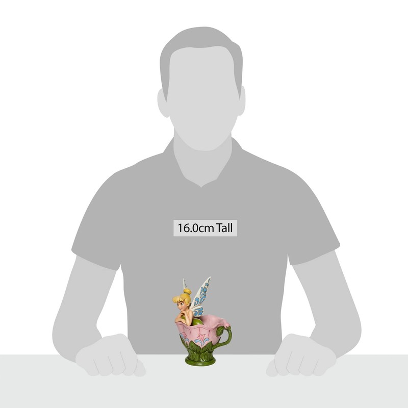 Enesco Traditions Tinker Bell Sitting in a Flower Figurine 6008076