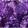 PartyDelight Sequin Tablecloth, Rectangular, 60"x102", Purple