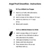 Angel Specialty Products, Blended Smoothie, 3-Pound Bag Instant Frappe Powder
