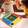 Wooden Shut the Box Dice Game for Family Game Nights