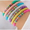 Mandala Crafts Red Heishi Beads for Jewelry Making - 3000