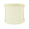 4x4x4 Clip-on Sconce Half-Sconce Lampshade Eggshell Shantung Fabric - Perfect