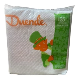 Naliplastic 24 Paquetes Servilleta Desechable Blanca 125 Pz *facturamos*