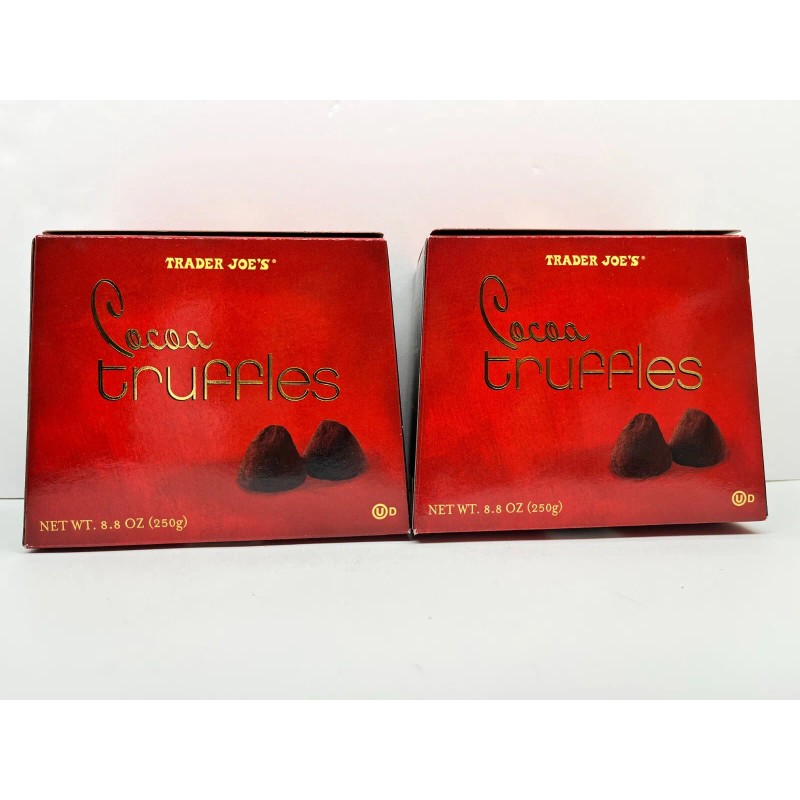 Trader Joe's 2 Packs Trader Joe's Cocoa Truffles 8.8 oz