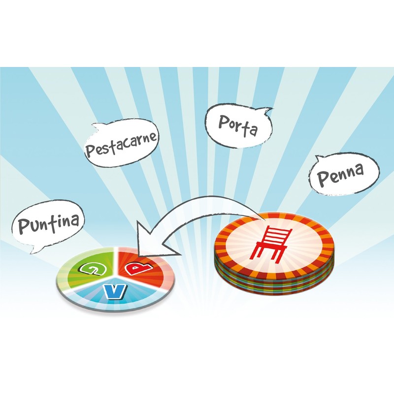 CreativaMente - Speedy Words Game in Box, SW-cm