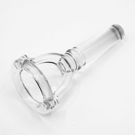 Trombone Embouchure Visualizer (Clear Design) – Mouthpiece Practice Tool – BRASS DESIGN [Rim Diameter: 1.10" / 28.0mm]