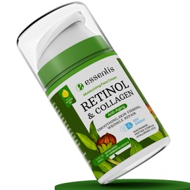 Retinol Moisturizer for Face, Anti Aging Day and Night Cream 1.7 Fl Oz, Collagen and Peptides with Niacinamide