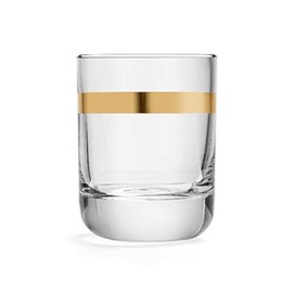 Libbey - Envy Rocks - Glass, Water Glass, Juice Glass - 320 ml - Gold