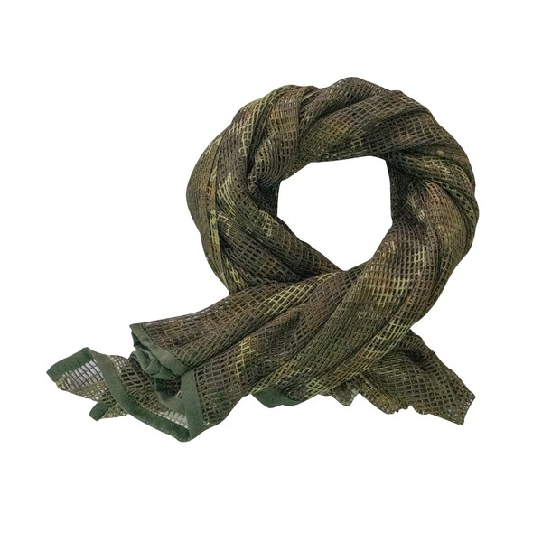 GRVCN Sniper Veil Tactical Scarf Military Body Camo Mesh Net,