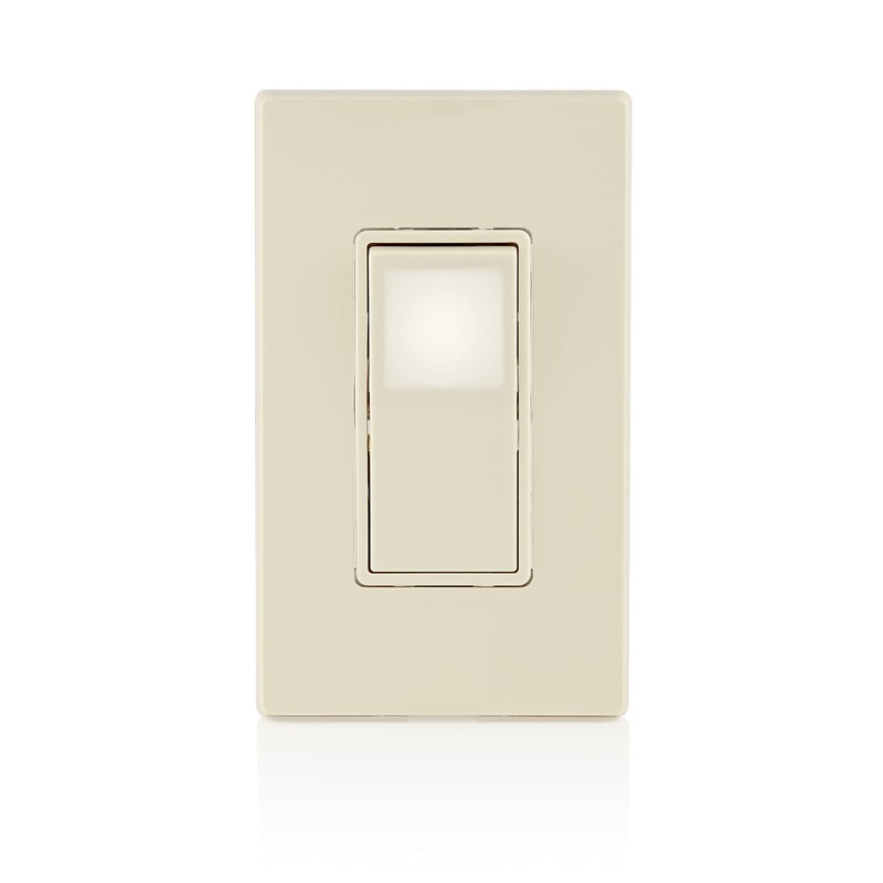 Leviton 15 Amp, 120/277 Volt, Decora LED Illuminated Rocker Single