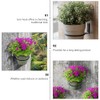 hisunfarm 2 Pcs 8 Inch Flower Pot Holder Hangers,Ring Wall