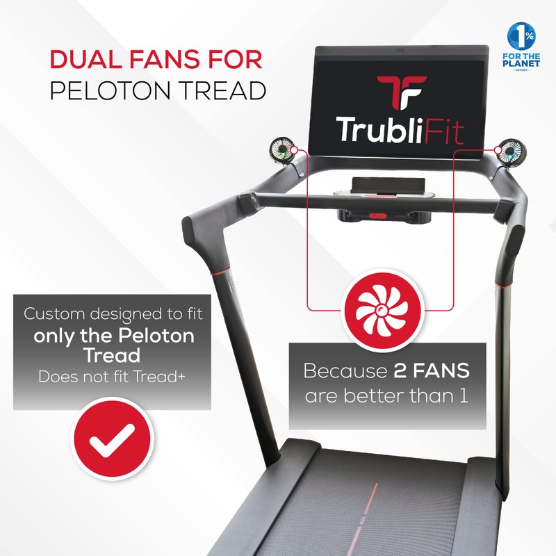 Dual Fan for Peloton Tread - Accessories for Peloton Treadmill