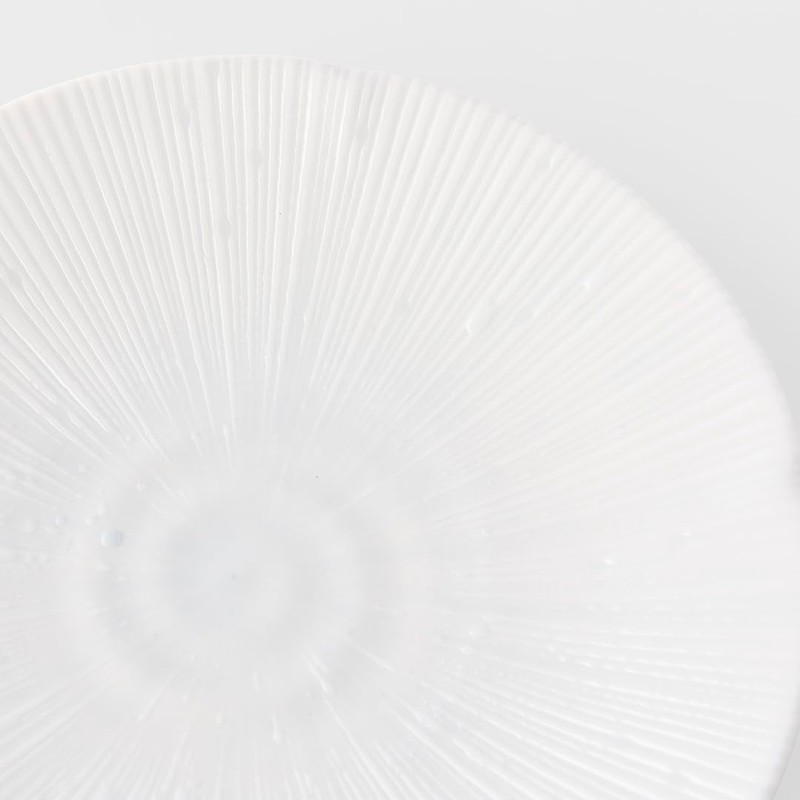 KULINA Tapas Teller ICE WHITE, 16,5 cm, Weiß, minimalistischer Stil,