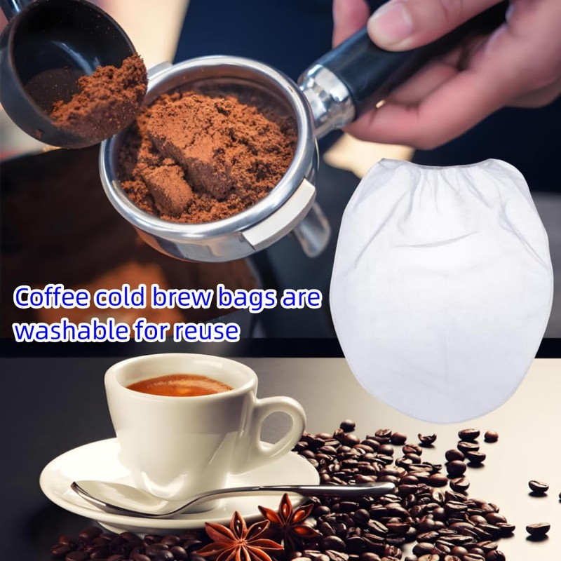 3Pack Cold Brew Coffee Filter Bag Reusable 5 Gallon Coffee