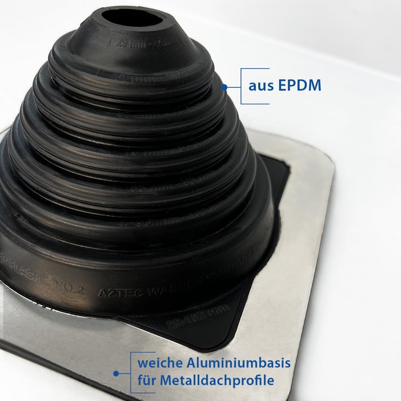 Pipe Collar Master Flash® Standard No. 2 - EPDM Rubber