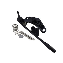 Guyker Tune-O-Matic Style Electric Guitar Bridge Stop Bar Tailpiece Tremolo Compatible with LP SG Guitars TM85, black