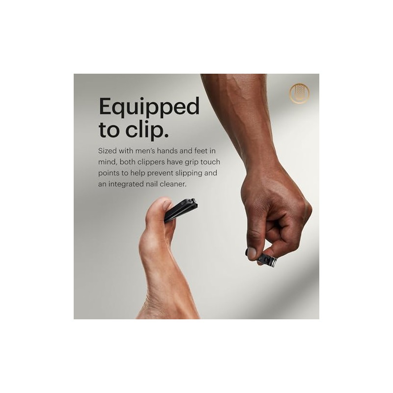 MANSCAPED® Shears 3.0, kit de viaje para cuidado de uñas