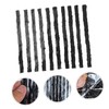 Gatuida 10pcs Car Tire Repair Strings Durable Self-vulcanizing Rubber Strips