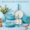 GIPP 21PCS Pots and Pans Set Non Stick, Kitchen Cookware