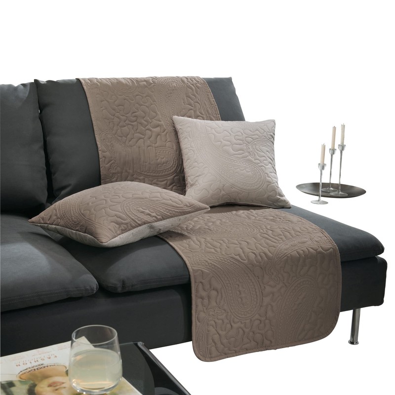 Erwin Müller Armchair and Sofa Protector Pebble Size 50 x