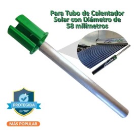 2 Barra Magnesio Para Calentador Solar Cadaptador Plástico                                                                                            