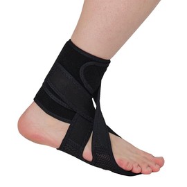 Aider Dropfoot Braces Type 3 – Lightweight Foot Stabilizer with Adjustable Straps | Foot Drop Solution, Gait Support for Improved Mobility | Wear with Shoes, One-Size-Fits-All Design (Free Left)