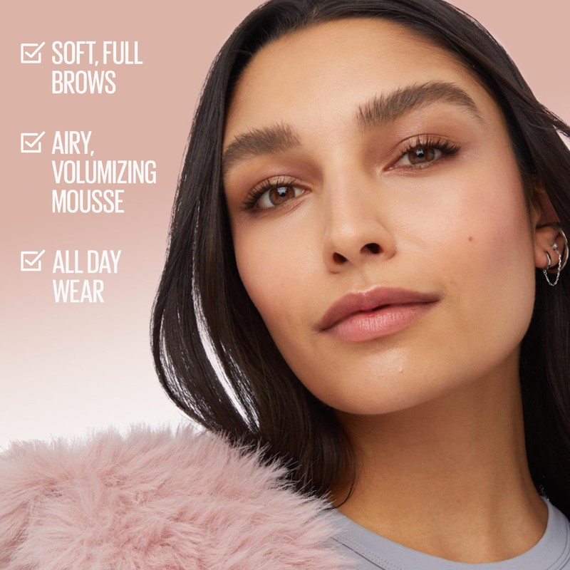 Maybelline Superfluff Volumizing Brow Mousse, All Day Tinted Brow Gel