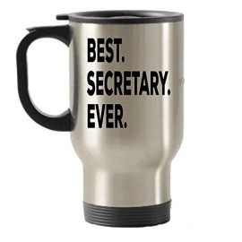 Unbranded Best Secretary Ever Travel Mug - Travel Insulated Tumblers