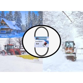 37-9090 3/8" x 29" Traction Cogged V-Belt for Toro Snowblower Snow Thrower754-0216, 754-0256, 954-0216, 954-0256
