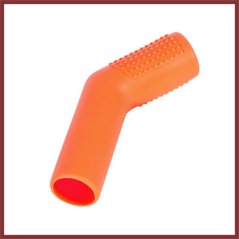 HEROFFIX Universal Orange Gear Shift Shifter Boot Protector Cover Rubber