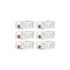 Brandsseller Foldable Folding Box, S, Set of 6, Sturdy Shopping