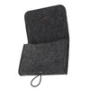 FOMIYES 2pcs Essential Oil Storage Carrying Case Felt Organizer Pouch