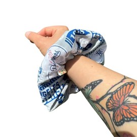 Los Angeles City Scrunchie Hair Tie Ponytail Scrunchies For Women and Little Girls